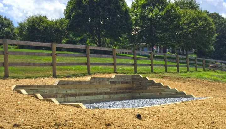Wooden Retaining Walls